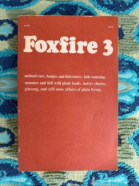 Foxfire 3 Red Vintage Book